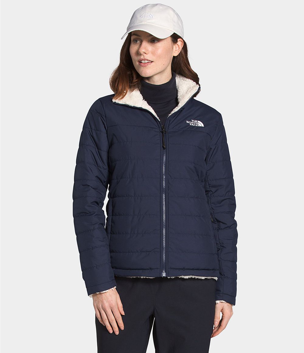 The North Face Mossbud Reversible Isolierte Jacken Damen - Navy CH-458NSHF